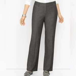 NEW Talbots Signature Woven Wool Trousers PETITE